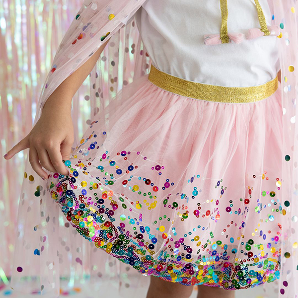 Model Image  Pink Confetti Tutu  Sweet Wink